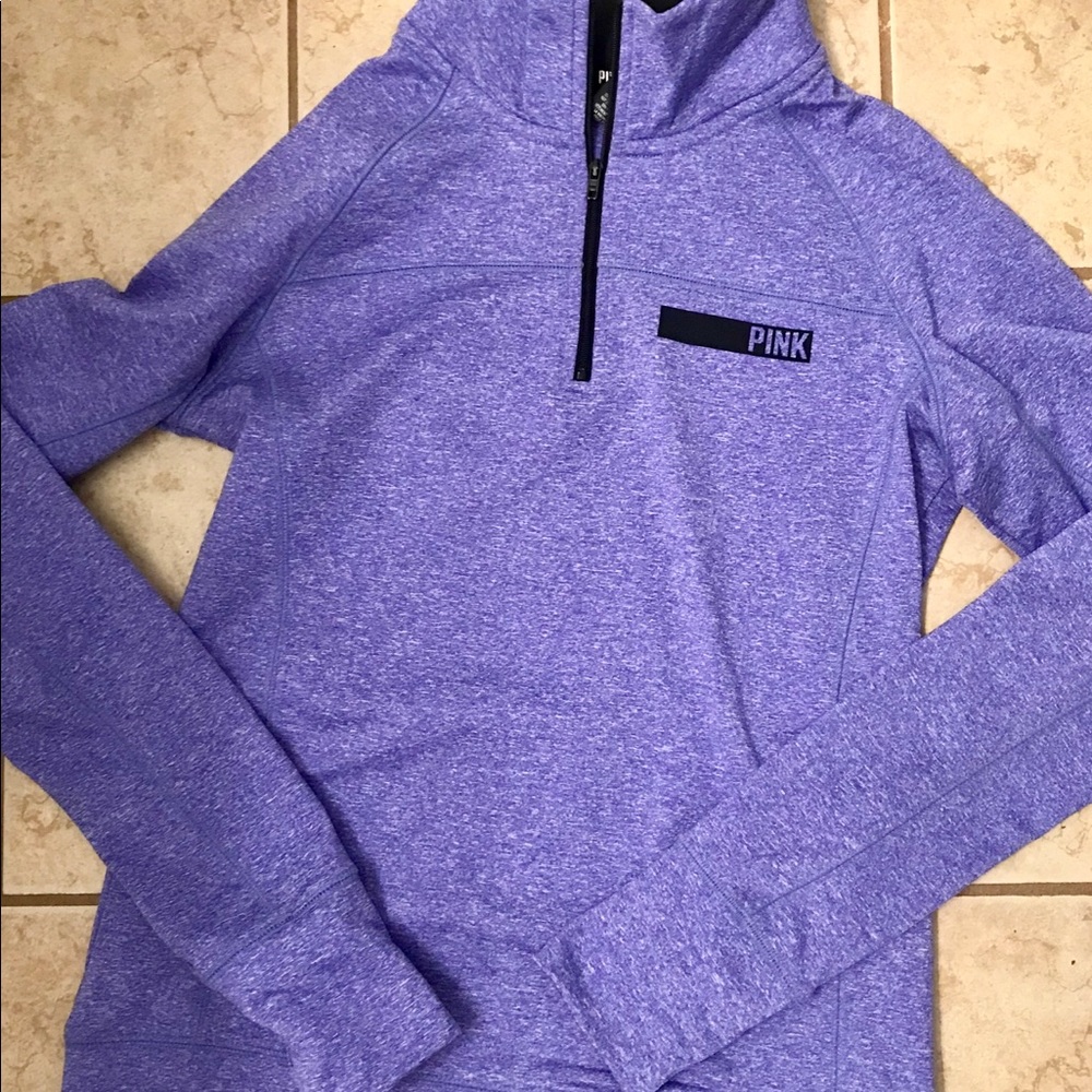 PINK 1/4 Zip Up Activewear